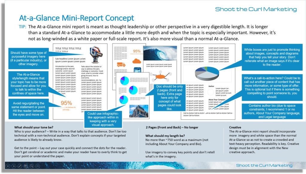 Slide Concept - At-a-Glance Mini-Report